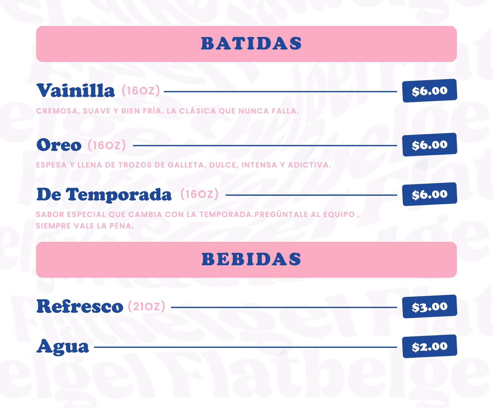 Menú Flatbelgel actualizado, página 4